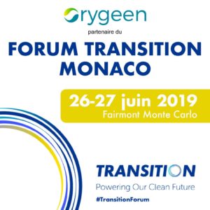 Orygeen sera présent au Forum Transition 2019 à Monaco